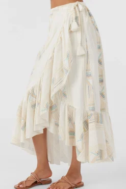 ADILAH HIGH-LOW WRAP SKIRT