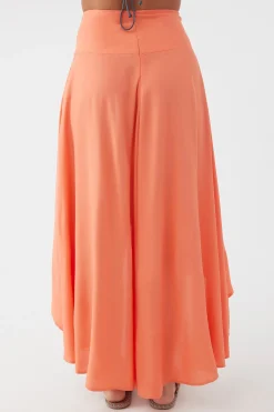 AMBROSIO HIGH-LOW MAXI SKIRT