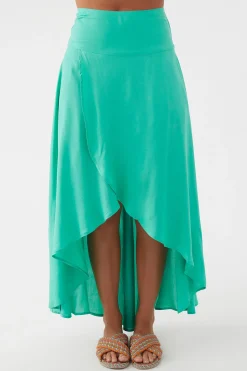 AMBROSIO HIGH-LOW MAXI SKIRT