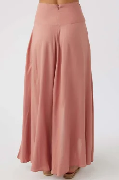 AMBROSIO HIGH-LOW MAXI SKIRT