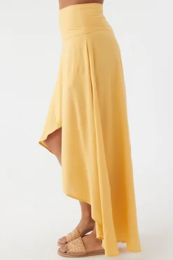 AMBROSIO HIGH-LOW MAXI SKIRT