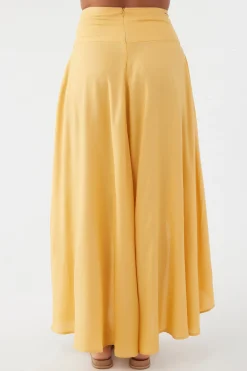 AMBROSIO HIGH-LOW MAXI SKIRT