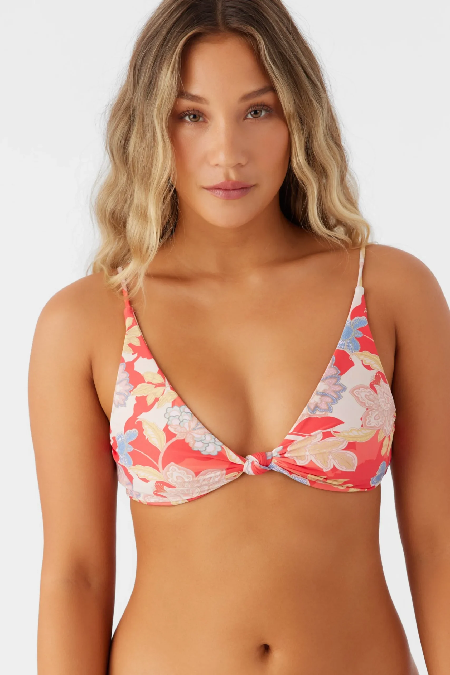 ANTALYA FLORAL PISMO TALL TRI BRALETTE TOP