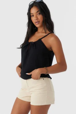 ANYA CRINKLE DOUBLE GAUZE TANK TOP