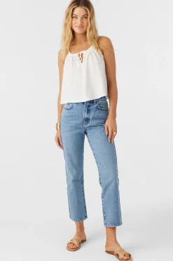 ANYA CRINKLE DOUBLE GAUZE TANK TOP