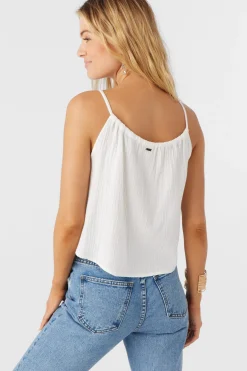 ANYA CRINKLE DOUBLE GAUZE TANK TOP