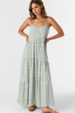 ARIETTE MARIA TILE MAXI DRESS