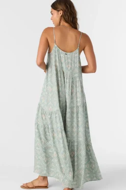 ARIETTE MARIA TILE MAXI DRESS