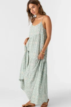 ARIETTE MARIA TILE MAXI DRESS