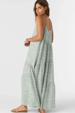 ARIETTE MARIA TILE MAXI DRESS