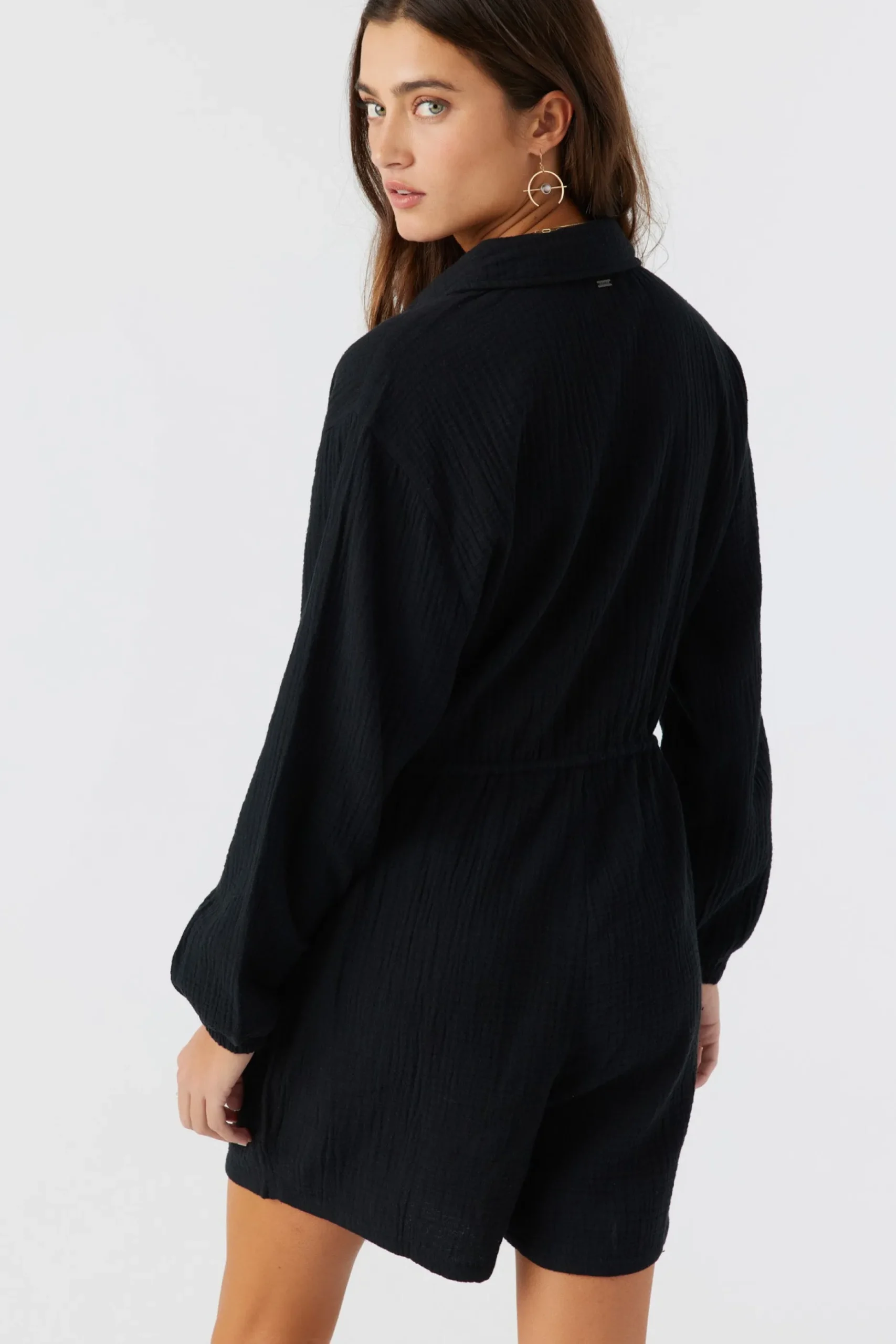 AVALA COTTON CRINKLE DOUBLE GAUZE ROMPER