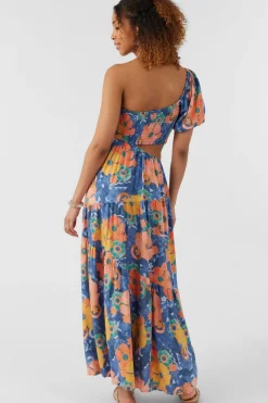 AYA JADIA FLORAL MAXI DRESS
