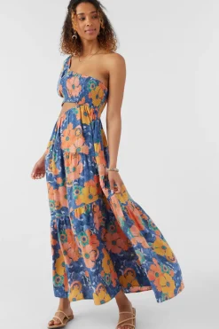 AYA JADIA FLORAL MAXI DRESS