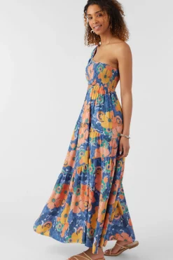 AYA JADIA FLORAL MAXI DRESS