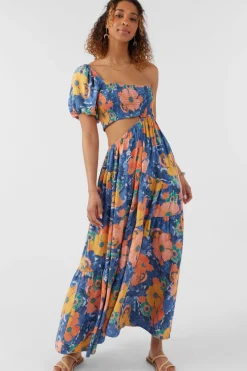 AYA JADIA FLORAL MAXI DRESS