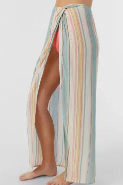 BEACHBOUND STRIPE HANALEI MAXI SKIRT COVER-UP