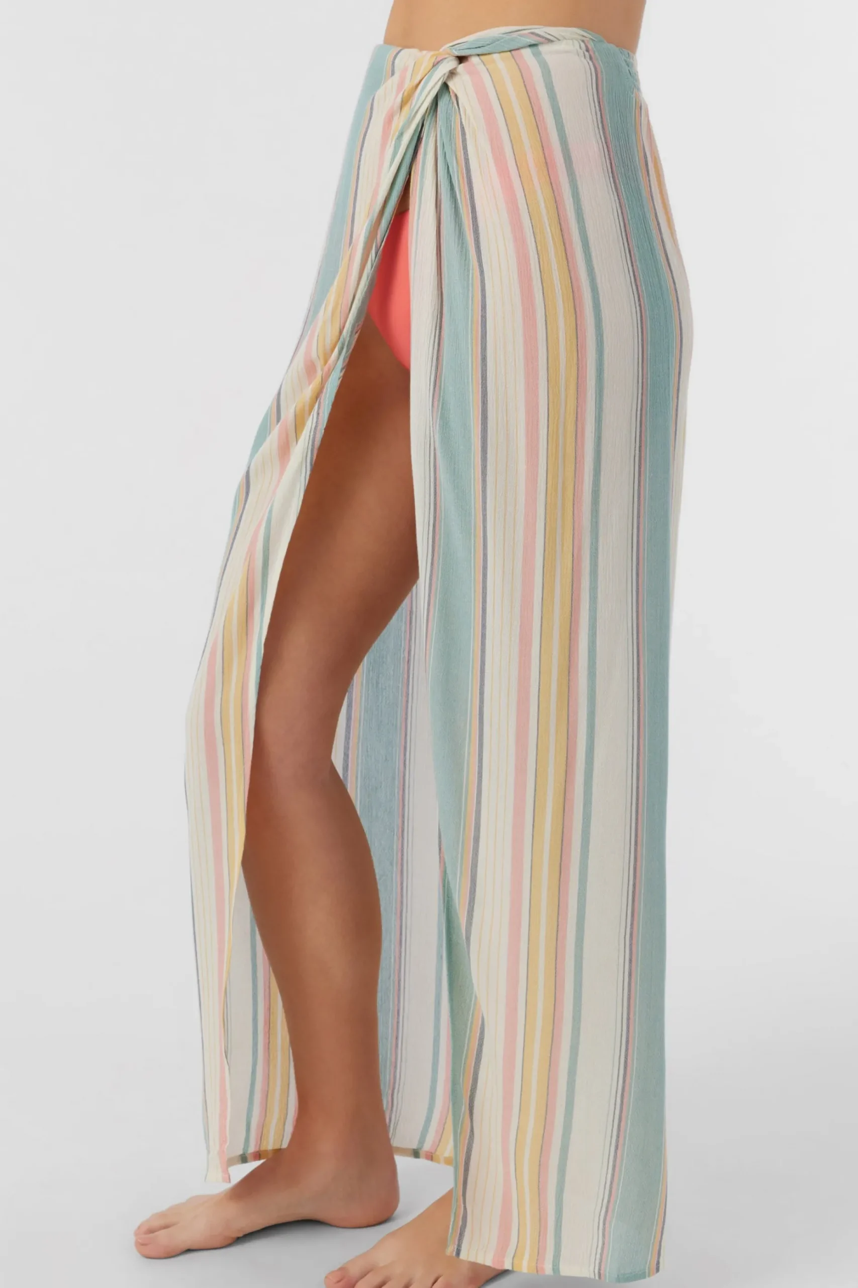 BEACHBOUND STRIPE HANALEI MAXI SKIRT COVER-UP