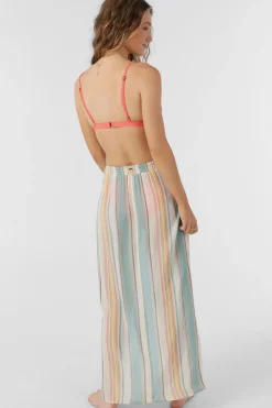 BEACHBOUND STRIPE HANALEI MAXI SKIRT COVER-UP