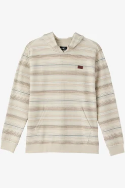 BOY'S BAVARO STRIPE PULLOVER FLEECE