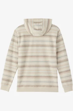 BOY'S BAVARO STRIPE PULLOVER FLEECE