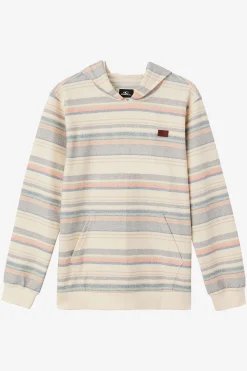 BOY'S BAVARO STRIPE PULLOVER FLEECE