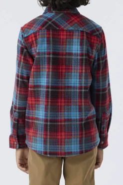 BOY'S GLACIER PLAID SUPERFLEECE SHIRT