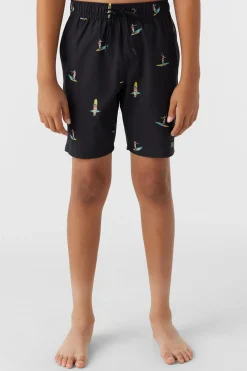 BOY'S HERMOSA CREW 16" SWIM TRUNKS