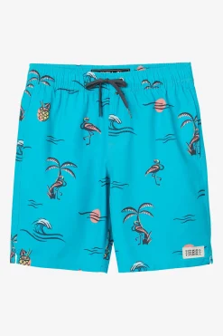 BOY'S HERMOSA CREW 16" SWIM TRUNKS