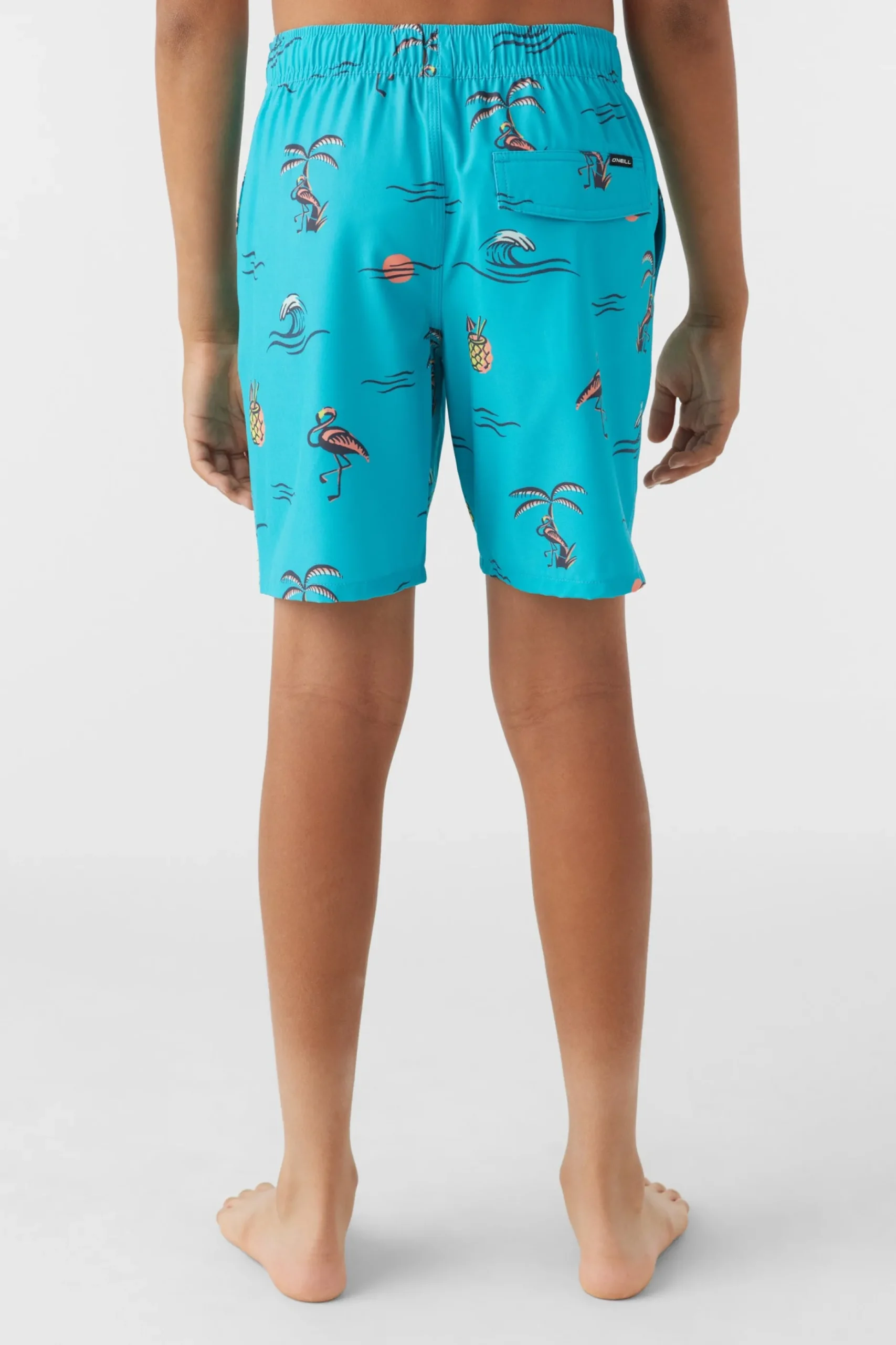 BOY'S HERMOSA CREW 16" SWIM TRUNKS
