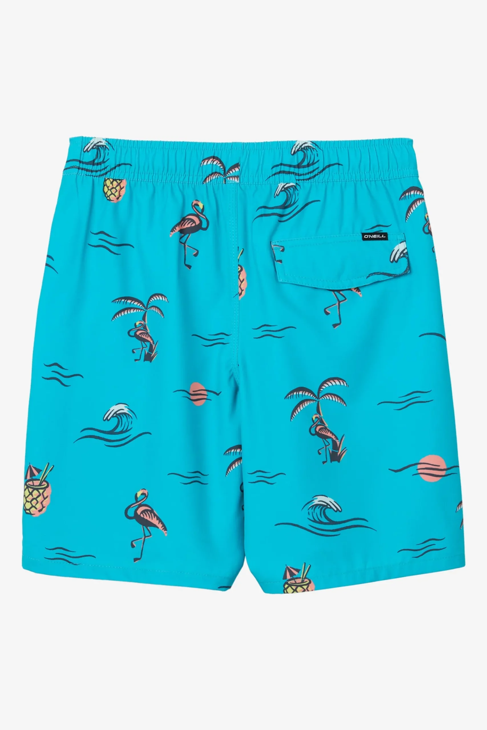 BOY'S HERMOSA CREW 16" SWIM TRUNKS