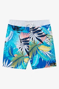 BOY'S HERMOSA ELASTIC WAIST 16" SWIM TRUNKS