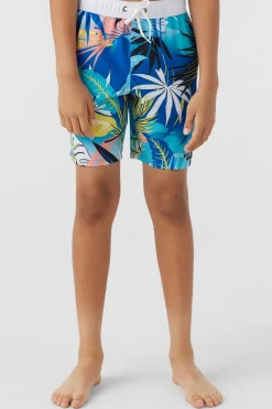 BOY'S HERMOSA ELASTIC WAIST 16" SWIM TRUNKS
