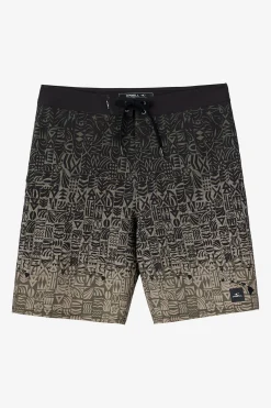 BOY'S HYPERFREAK HEAT HAWAII 17" BOARDSHORTS