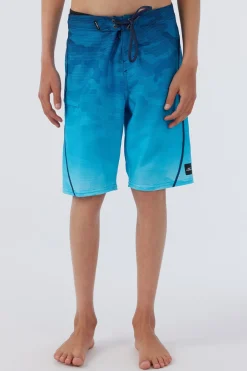 BOY'S HYPERFREAK HEAT S-SEAM FADE 18" BOARDSHORTS