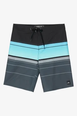 BOY'S HYPERFREAK HEAT STRIPE 16" BOARDSHORTS