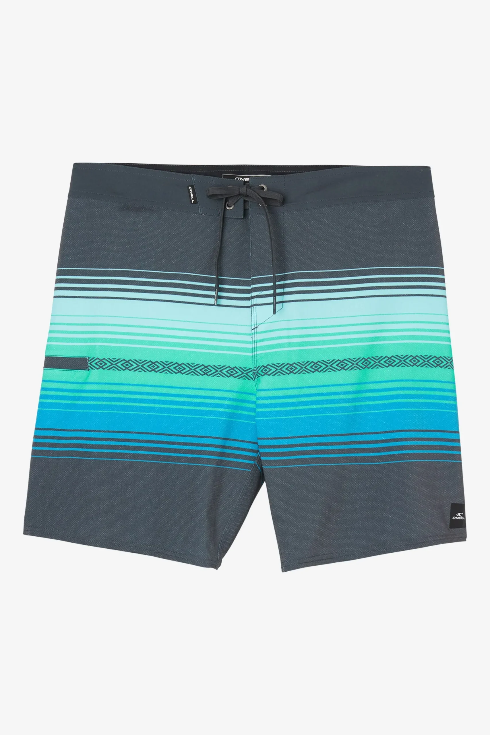 BOY'S HYPERFREAK HEAT STRIPE LINE 16" BOARDSHORTS