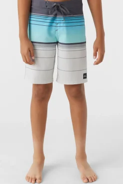 BOY'S HYPERFREAK HEAT STRIPE 17" BOARDSHORTS