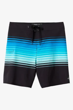 BOY'S HYPERFREAK HEAT STRIPE LINE 16" BOARDSHORTS