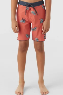 BOY'S HYPERFREAK MYSTO SCALLOP 16" BOARDSHORTS