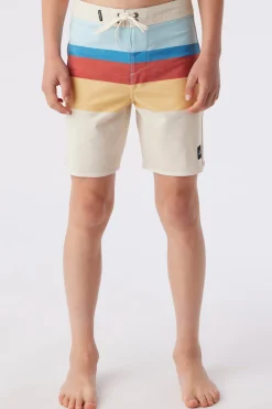 BOY'S LENNOX SCALLOP 16" BOARDSHORTS
