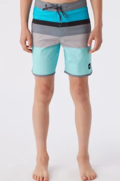 BOY'S LENNOX SCALLOP 16" BOARDSHORTS