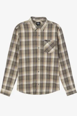 BOY'S REDMOND PLAID STRETCH FLANNEL SHIRT