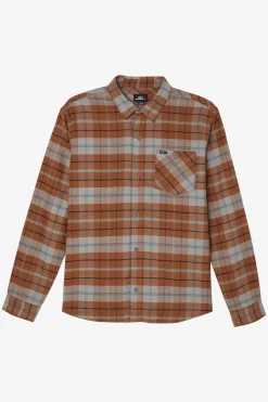 BOY'S REDMOND PLAID STRETCH FLANNEL