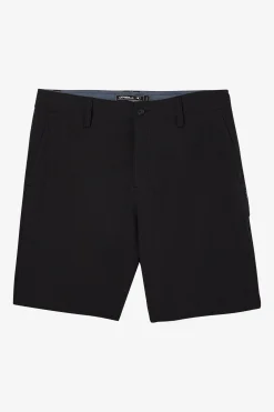 BOY'S RESERVE HEATHER 18" HYBRID SHORTS