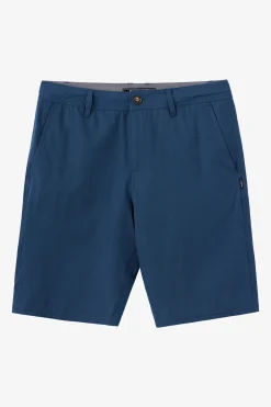 BOY'S RESERVE LIGHT CHECK 18" HYBRID SHORTS