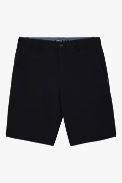 BOY'S RESERVE SOLID 18" HYBRID SHORTS