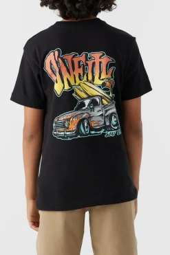 BOY'S RUN THE ROAD TEE
