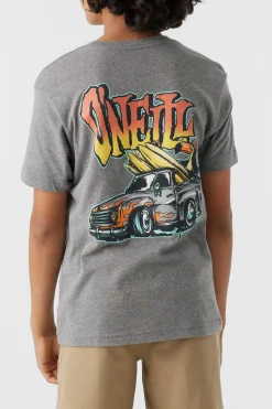 BOY'S RUN THE ROAD TEE