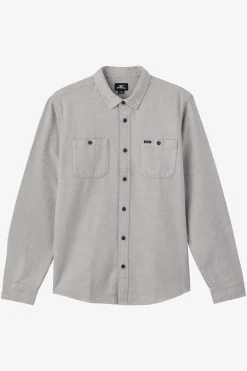 BREAKWATER SOLID FLANNEL STANDARD FIT SHIRT