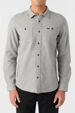 BREAKWATER SOLID FLANNEL STANDARD FIT SHIRT